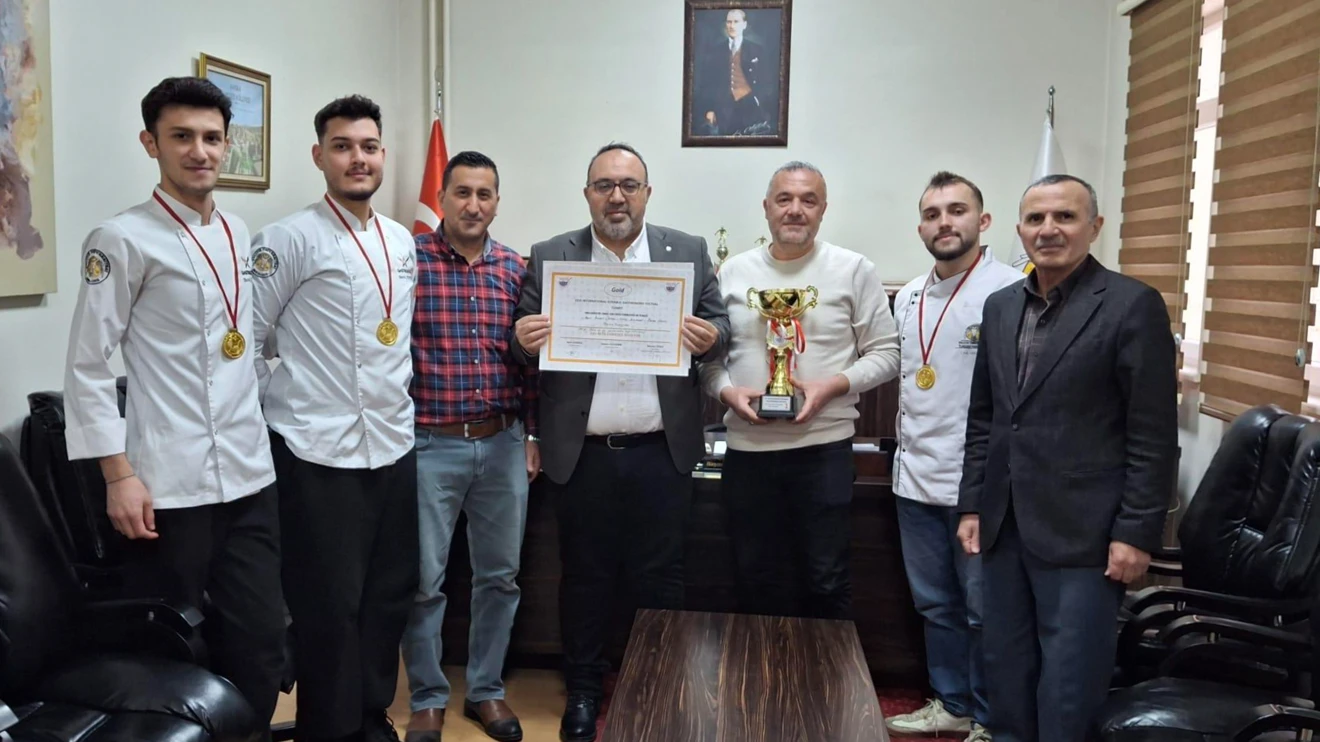 Selçuk Üniversitesi, gastronomi ve mutfak sanatlarında dünya birincisi